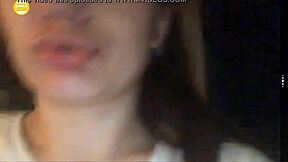 hey, wanna see my big tits? this sexy brunette girl is showing boobs on webcam!