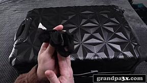 Old Guy Sure Knows How To Make Young 18+ Beauty Orgasm Hard