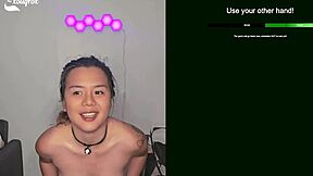 EDGE ME PLEASE JOI EDGING CHALLENGE - EXOTIQFOX RIDES DILDO IN SOLO MUTUAL MASTURBATION!