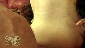 i mean this tiny 4 foot 11 teen 18+ nailed that amazing blowjob on casting couch with feet play