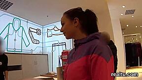 I Watched This Exceptional Czech Chick Get Tempted in Shopping Centre Before Ripped Clothes Anal Pov Fuck
