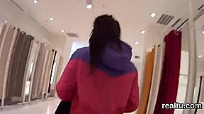 I Watched This Exceptional Czech Chick Get Tempted in Shopping Centre Before Ripped Clothes Anal Pov Fuck
