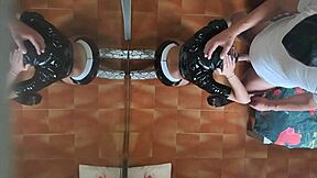 Oral Sex And Doggy Style Fucking With Many Orgasms Playing With Cream!