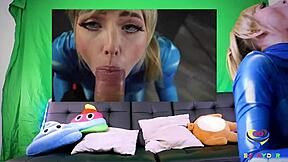 Who knew this cosplay slut could handle such a monster cock?