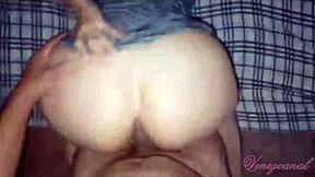 Amateur sex with cute 18 year old latina girlfriend in sexy dress