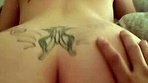 fat ass blonde milf rides huge interracial cock wildly