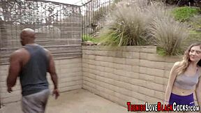 Skanky teen 18+ gets facial