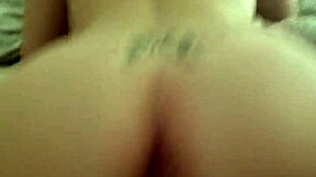 fat ass blonde milf rides huge interracial cock wildly