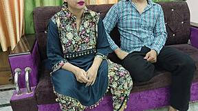 Real Indian Desi Punjabi Horny Stepmom Teaches Stepson First-Time Roleplay With Deepthroat Blowjob Cowgirl Riding And Rough Doggystyle Sex In Homemade Video.