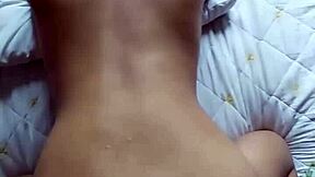 El amigo de mi esposo me trata como su puta y se siente bien rico con mi big ass latina body in homemade doggystyle 😈🍑