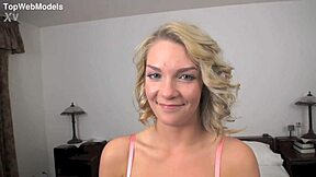 I Can't Believe Ally Brooks, the Cute Blonde Teen 18+, Gives Such an Intense POV Blowjob Leading to a Huge Messy Facial.
