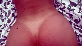 Hot roommate gets double creampie.