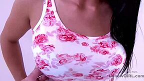 Amateur brunette teen swallows cum after pov couch fuck in casting interview