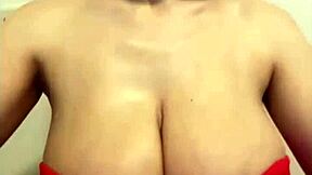 Huge Milky Tits Of My Stepmom Tempt In That Red Dress