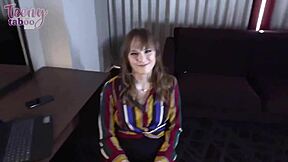 Hey, clever Rebecca Vanguard lets Seth Brogan cum inside her juicy pussy to snag that babysitter job with deepthroat and riding action