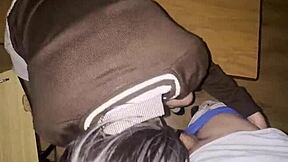 hey, check out this hot mexican schoolgirl getting penetrated raw in the classroom without a condom 😏 real homemade video from mexico