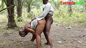 I couldn't resist when my landlord's daughter begged for that rough outdoor fuck in the bush.