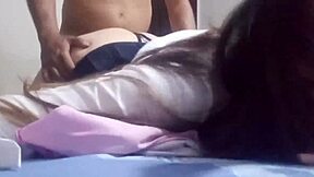 Gatita traviesa, you sneaking out of class for padrastro to fuck you on Halloween night?