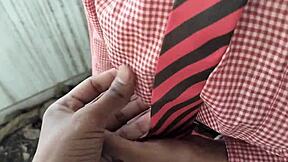 indian desi college school girl calls boyfriend for rough fuck with huge cock alone in classroom