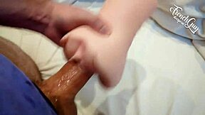 Intense French Guy Dominates Petite Submissive 18+ Whore with Huge Cock, Dirty Talk, Creampie, and Humiliation