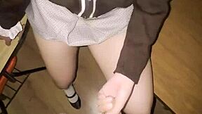 hey, check out this hot mexican schoolgirl getting penetrated raw in the classroom without a condom 😏 real homemade video from mexico