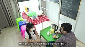 Asian Girl Gets Intense Doggystyle Fuck And Wet Pussy Lick In Her Store