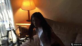 You caught your step sister in pov doggystyle, now what do you do with those tits?