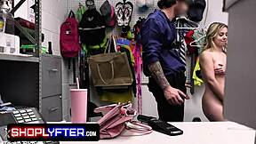 case no 7906299 - caught on a dare with blonde teen riding dildo in office masturbation