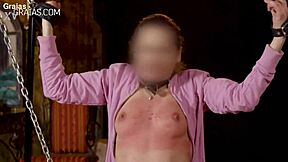 Cute Submissive Teen Girl Endures Torment On Her Small 18+ Tits In BDSM Scene