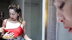 This photoshoot turned into wild roleplay with oral, fisting, and anal creampie action 😈🍑 Big black cock destroyed that petite blonde's holes!