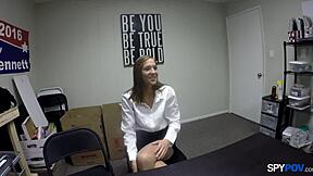 You think you can handle spying on Harvard grad Molly Manson getting fucked in POV?