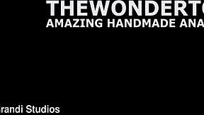 Ria Sunn TESTING the Handmade Balldog Size L WITH Additional Anal Fisting TWT383!