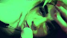 shemale veronica shakes ass in solo dildo training