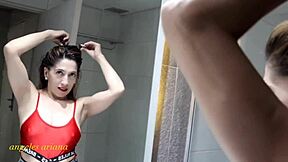 This photoshoot turned into wild roleplay with oral, fisting, and anal creampie action 😈🍑 Big black cock destroyed that petite blonde's holes!