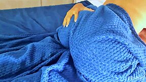 Why is this gorgeous tanned Latina rubbing her wet pussy so intensely?