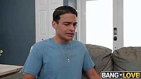 Ivy strips to naked when air unit went off but guy next door couldnt handle the extra heat and assfucked her in amateur european pov