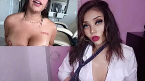 why does this horny latina with big natural tits get creampie from her stepbrother?