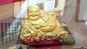 postbote bangs german 18jr lullu hard while parents are away - teen 18+ seduction?