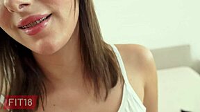 Fit18 Casting: Alice Zaffyre, Hungarian Gymnast Gets Creampie in Petite POV Yoga Session