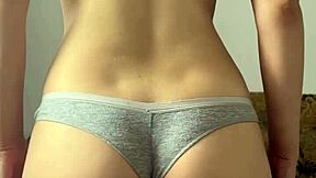 Maiskii Rubs Shaved Wet Pussy to Intense Explosive Orgasm