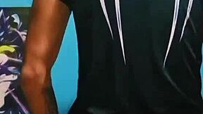 I fuck my athletic Latina stepsister hard in the gym while she stays fitness-focused and sexy.