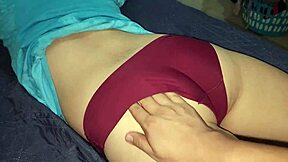 In this homemade video, the chubby Latina teen moans during close-up creampie fucking. Her juicy hairy pussy gets filled in passionate couple sex.