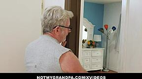 Grumpy old man, fuck big tits Jackie Hoff's pussy?