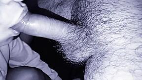 horny teen gives close up blowjob and deep throat to stepfather with big cock for cum in mouth