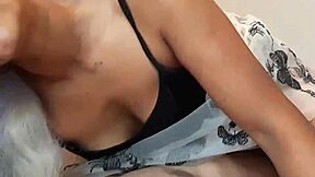 Amy rides my cock like a total submissive petite latina prostitute with her hairy pussy and tan lines