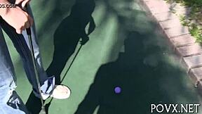 Lovely Nikki Lavay, uh, sucks cock in hardcore pov fucking with her small tits slut vibe until cum... yeah!