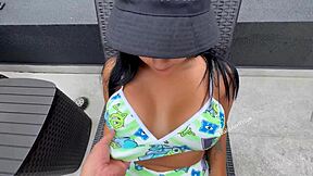 hey, pov when cabins run out and you share with my boss's sexy hot stepdaughter for big cum