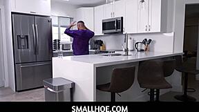 Smallhoe Tiny Brunette Teen Stepdaughter Family Fucked By Big Dick Stepdad Freya Von Doom