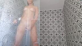 I Had A Very Hot And Sensual Shower In Bathroom Dancing In Lingerie As Brazilian Housewife