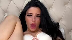 I love watching this cute British teen get horny with her tight solo toy play.